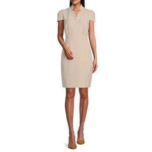 Preston & York Short Sleeve Wrap Dress